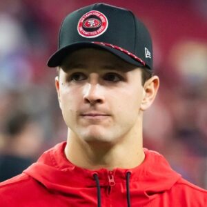 San Francisco 49ers quarterback Brock Purdy against the Arizona Cardinals at State Farm Stadium.