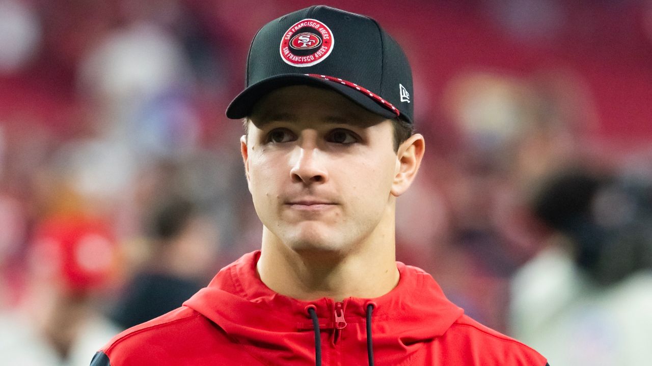 San Francisco 49ers quarterback Brock Purdy against the Arizona Cardinals at State Farm Stadium.