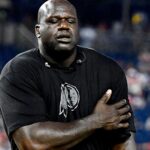 Jul 15, 2018; Washington, DC, USA; NBA former player Shaquille O'Neal during the 2018 legends and celebrity softball game at Nationals Ballpark.