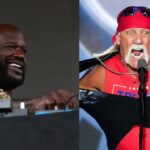 Shaquille O’Neal (L), Hulk Hogan (R)