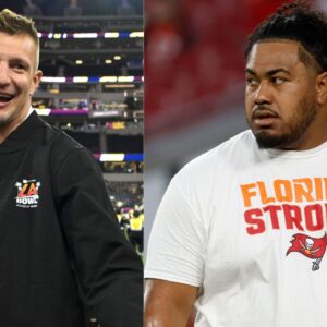 Rob Gronkowski and Vita Vea