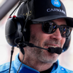 NASCAR Cup Series driver Jimmie Johnson (84) during qualifying at Charlotte Motor Speedway.