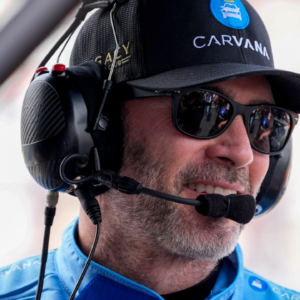 NASCAR Cup Series driver Jimmie Johnson (84) during qualifying at Charlotte Motor Speedway.