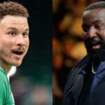 Blake Griffin (L) Kendrick Perkins (R)