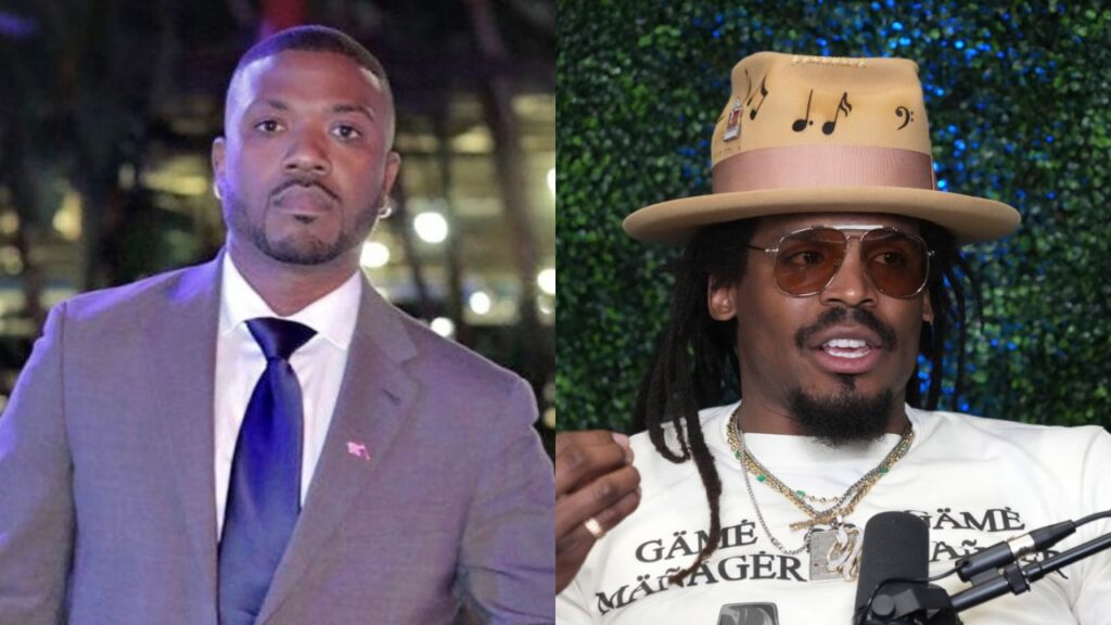 Ray J and Cam Newton