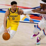 Tyrese Haliburton, Pacers v Thunder 2