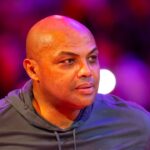 Phoenix Suns former player Charles Barkley in attendance at Footprint Center.