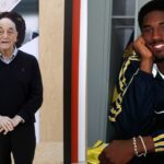 Sonny Vaccaro (L), Kobe Bryant (R)