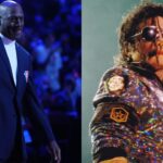 Michael Jordan (L), Michael Jackson (R)