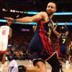 Steph Curry, Warriors v Rockets