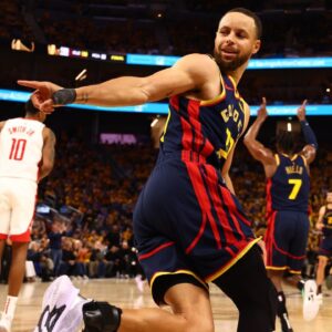 Steph Curry, Warriors v Rockets