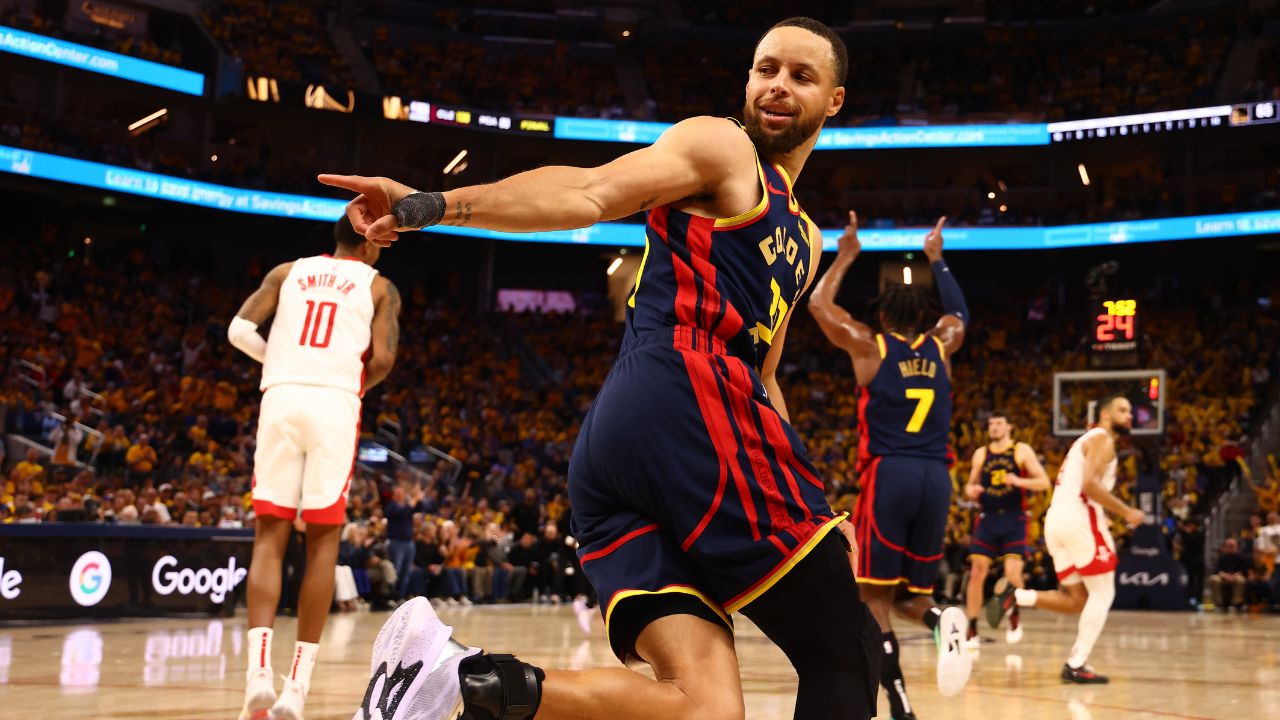 Steph Curry, Warriors v Rockets