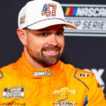 NASCAR Cup Series driver Ricky Stenhouse Jr during Daytona 500 media day at Daytona International Speedway.