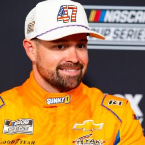 NASCAR Cup Series driver Ricky Stenhouse Jr during Daytona 500 media day at Daytona International Speedway.