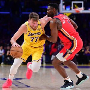 Luka Doncic and Zion Williamson, Lakers v PelicansFormer Mavericks Guard Explains Why Zion Williamson's Condition Is More Concerning Than Luka Doncic's