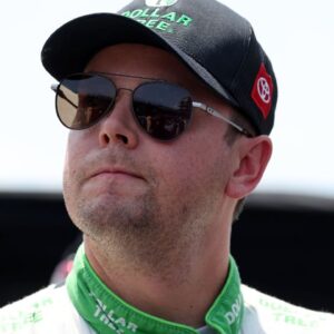 NASCAR Cup Series driver Erik Jones (43) during qualifying for the Brickyard 400 at Indianapolis Motor Speedway.