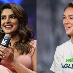 Priyanka Chopra Jonas and Kylie Kelce