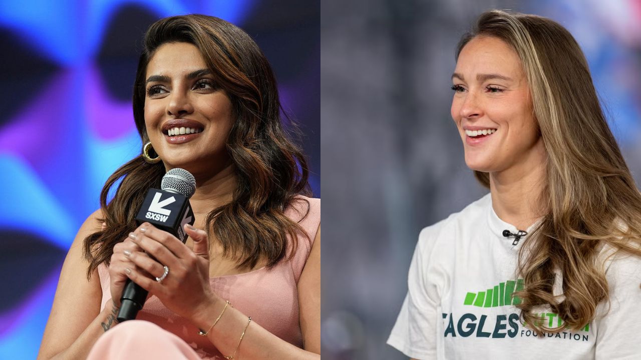 Priyanka Chopra Jonas and Kylie Kelce