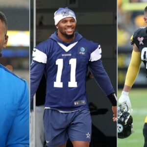 Ryan Clark, Micah Parsons and T.J Watt