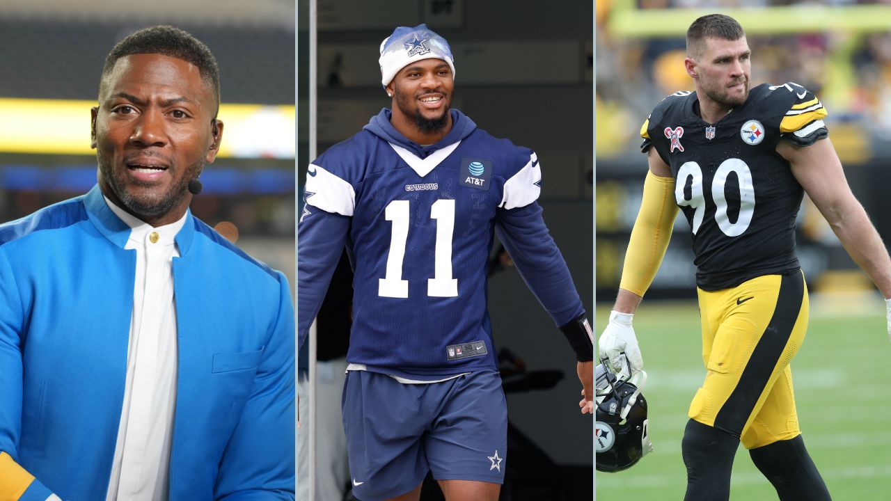 Ryan Clark, Micah Parsons and T.J Watt