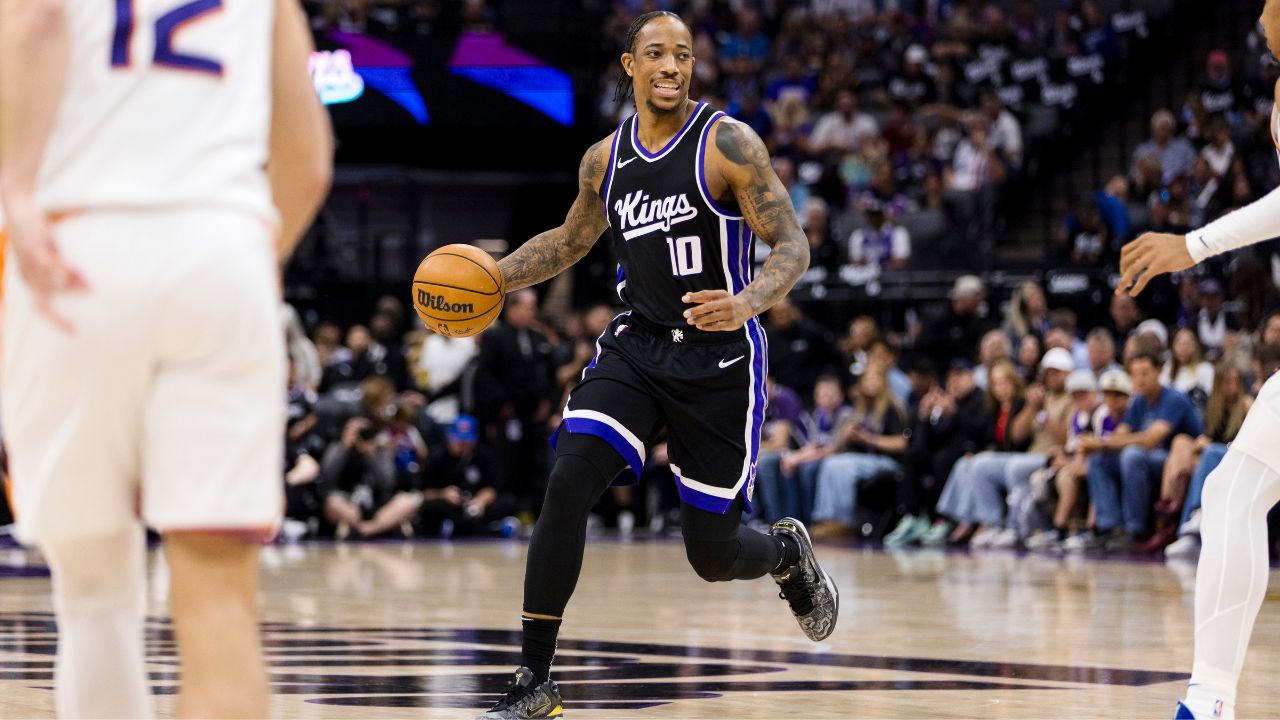 DeMar DeRozan, Kings v Suns