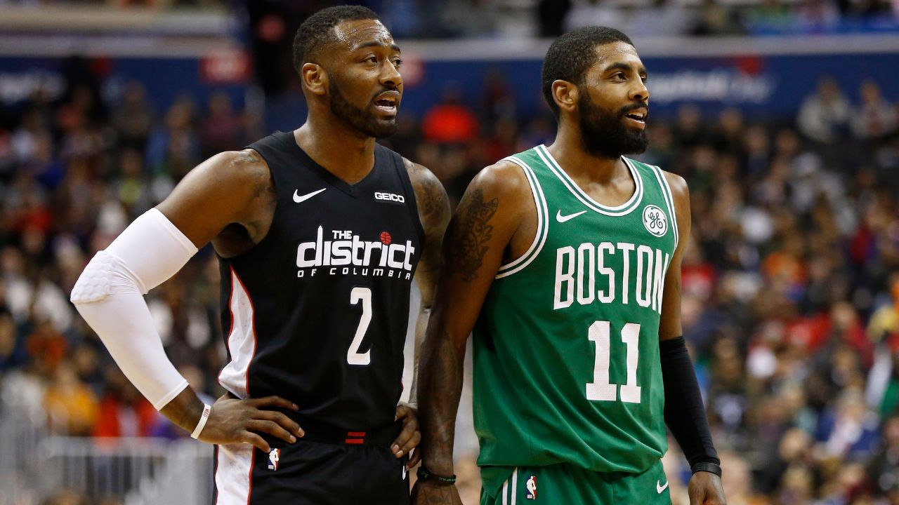 John Wall and Kyrie Irving