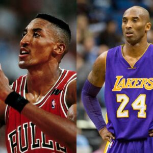 Scottie Pippen (L), Kobe Bryant (R)