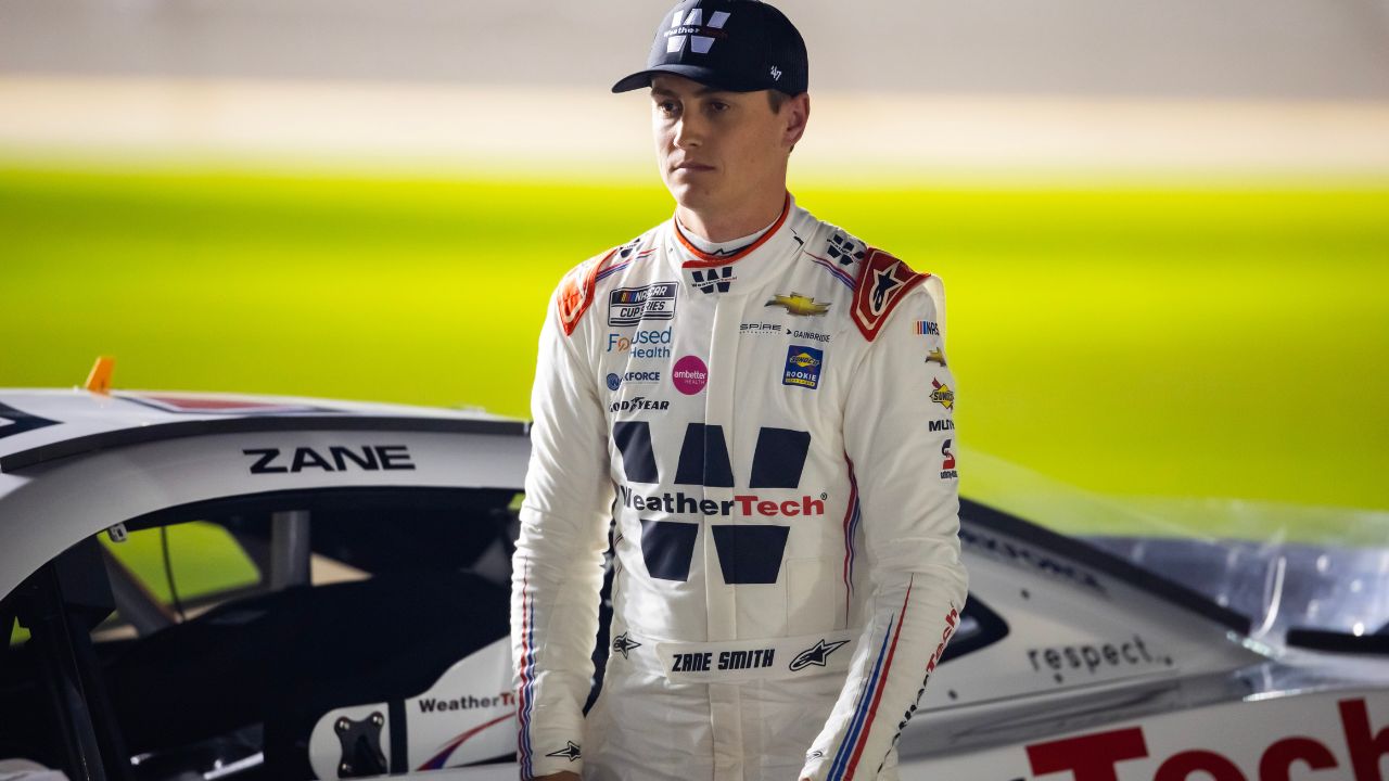 NASCAR Cup Series driver Zane Smith (71) during qualifying for the Daytona 500 at Daytona International Speedway.