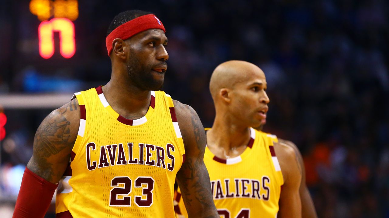 LeBron James and Richard Jefferson, Cleveland Cavaliers