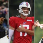 Lamar Jackson, Josh Allen and Joe Burrow