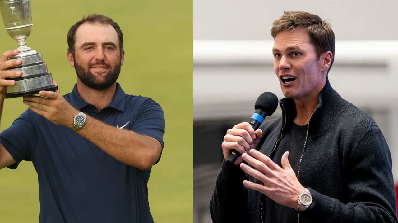 Scottie Scheffler, Tom Brady