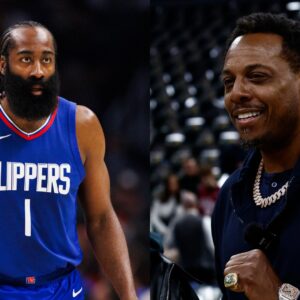 James Harden (L) and Paul Pierce (R)