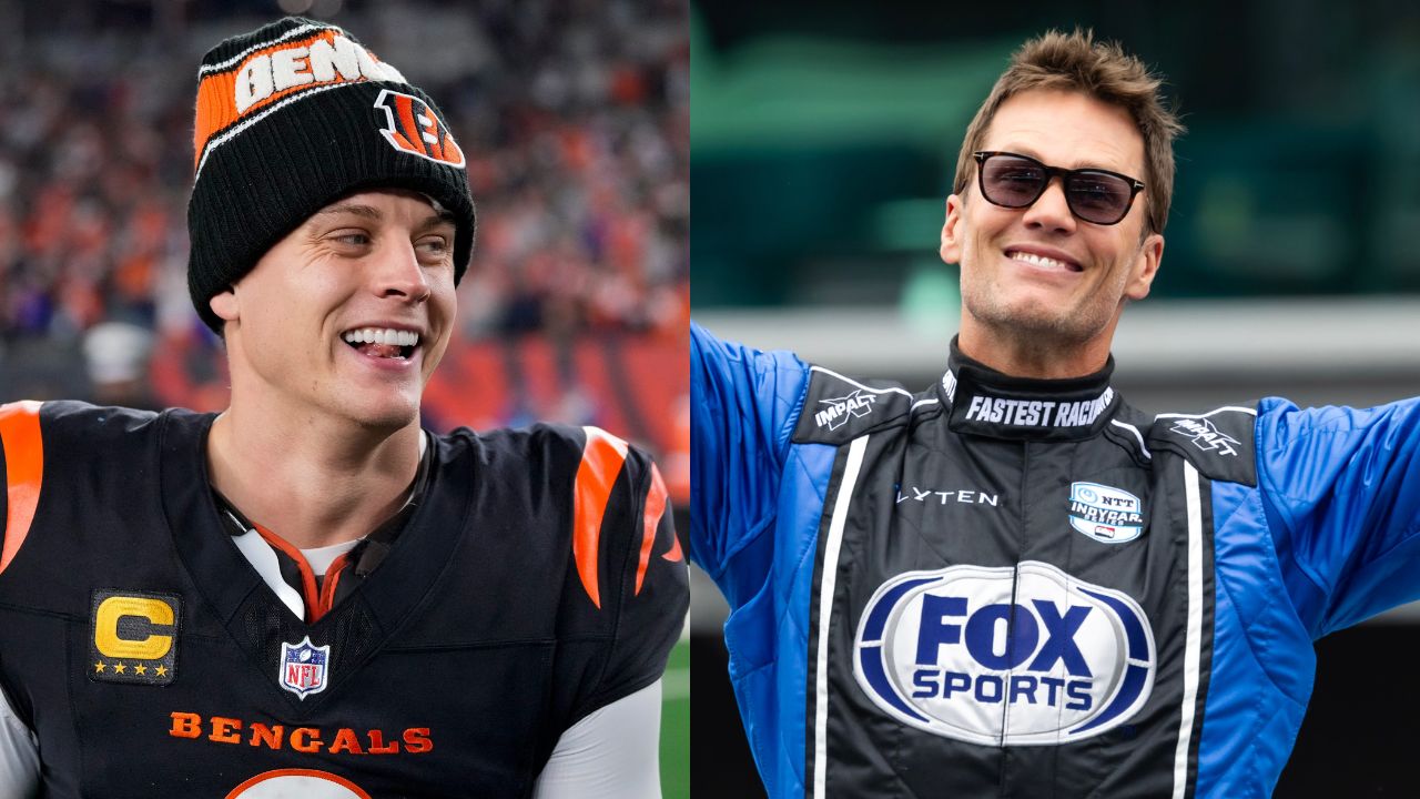 Joe Burrow, Tom Brady