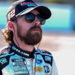 NASCAR Cup Series driver Ryan Blaney (12) watches the pole numbers during cup qualifying at Martinsville Speedway.