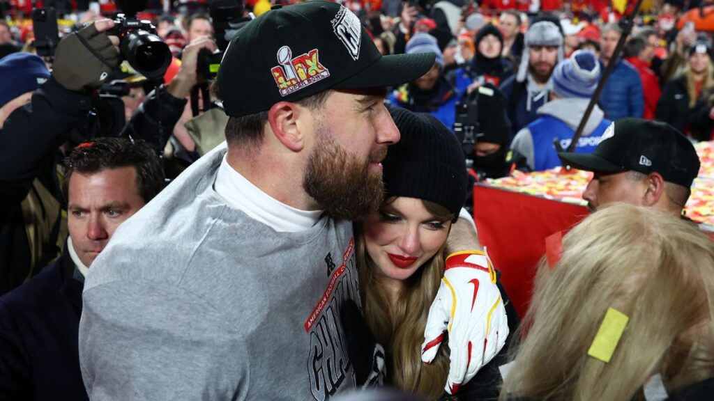 Travis Kelce and Taylor Swift