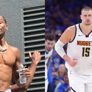 Shai Gilgeous-Alexander (L), Nikola Jokic (R)