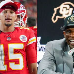 Patrick Mahomes and Deion Sanders