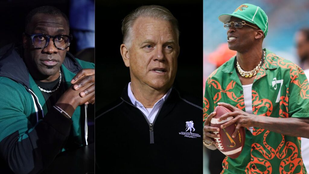 Shannon Sharpe, Boomer Esiason, and Chad Johnson
