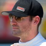 NASCAR Cup Series driver Cody Ware (51) walks on the grid prior to the Go Bowling at The Glen at Watkins Glen International.