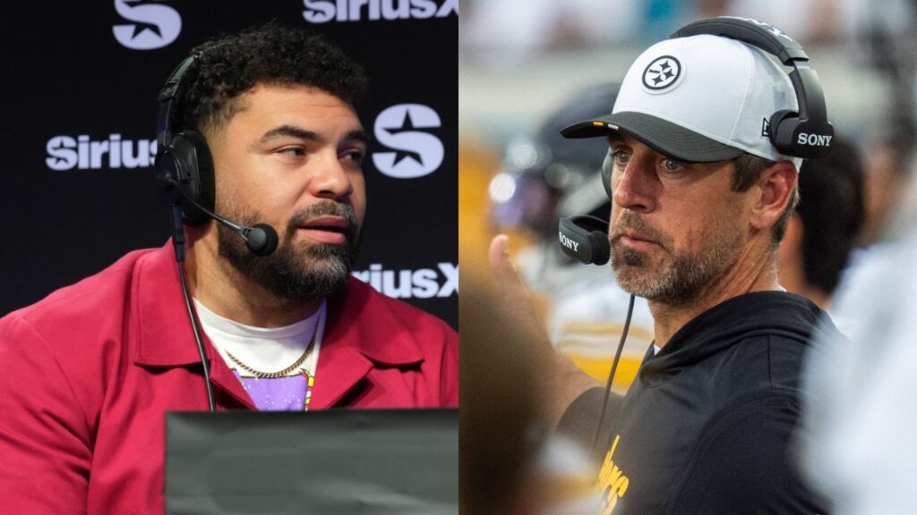 Cam Heyward, Aaron Rodgers