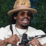 Feb 7, 2025; New Orleans, LA, USA; Cam Newton on Radio Row at the Super Bowl LIX media center.