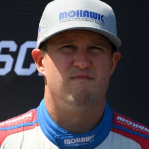 NASCAR Cup Series driver Ryan Preece (60) looks on prior to the Go Bowling at The Glen at Watkins Glen International.