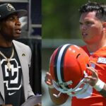 Deion Sanders and Dillon Gabriel