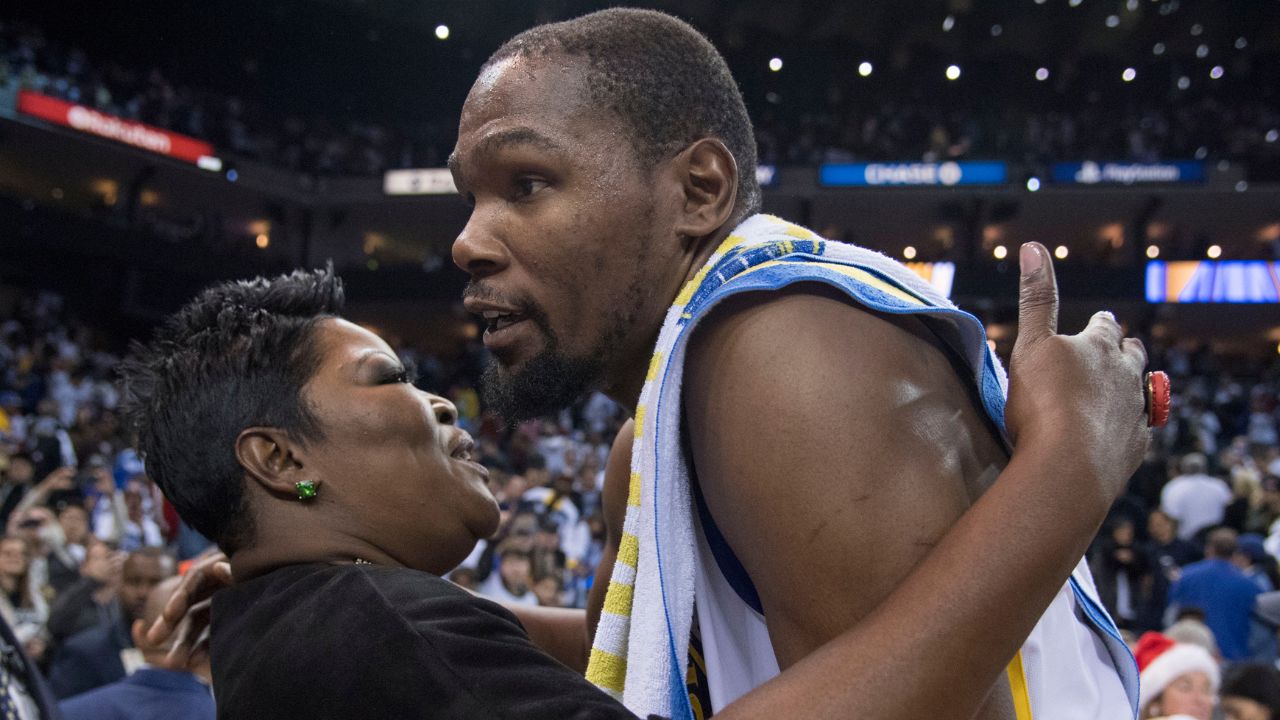 Wanda and Kevin Durant