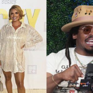 Joy Taylor and Cam Newton