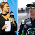 Kaitlyn Vincie and Kyle Busch