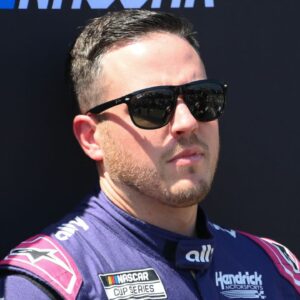 NASCAR Cup Series driver Alex Bowman (48) looks on prior to the Go Bowling at The Glen at Watkins Glen International.