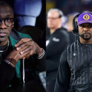 Shannon Sharpe and Brian Flores