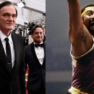 Quentin Tarantino (L) , Wilt Chamberlain (R)