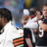 Shedeur Sanders and Joe burrow